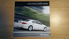 Lexus ls600h 600h for sale  UK