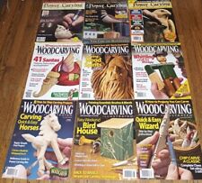 Lote 9 revistas ilustradas de escultura em madeira escultura em madeira cowboys animais de Natal, usado comprar usado  Enviando para Brazil