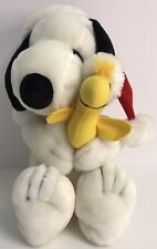 Holiday Snoopy Abrazando Woodstock Peluche Animal Juguete Cacahuetes Aplausos segunda mano  Embacar hacia Mexico