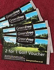 Greenfree golf vouchers for sale  CINDERFORD