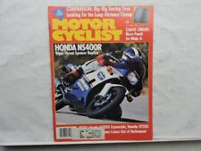 October 1985 motorcyclist for sale  Phoenixville