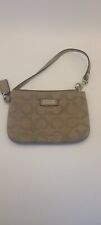 Coach signature taupe for sale  Shipping to Ireland