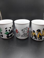 Used, Vintage Signed John Tams Wildlife Mugs x 3 for sale  CIRENCESTER