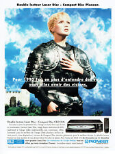 Publicité Advertising 078  1996  lecteur laser disc compact disc CLD 310 Pioneer d'occasion  Tinténiac