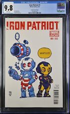 Iron Patriot #1 CGC 9.8 Marvel Comics 2014 Skottie Young Variante Cubierta segunda mano  Embacar hacia Argentina