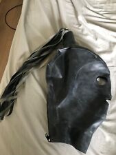 Black latex hood for sale  COVENTRY
