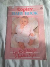 Copley baby book for sale  WITHAM