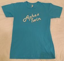 Camiseta Aphex Twin Pequena Azul Claro SS DJ Techno Dance Rave Richard D. James A+ comprar usado  Enviando para Brazil