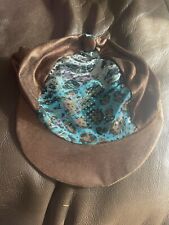 riding hat silks turquoise for sale  HOOK