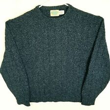 ROYAL NORTH MILLS OUTFITTERS Vtg Navy Blue Crew Neck PULLOVER SWEATER MEN'S XL, used for sale  Gardner