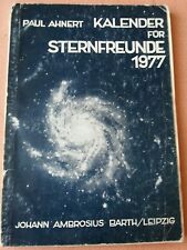 Kalender sternfreunde 1977 gebraucht kaufen  Zittau