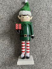 Christmas wooden elf for sale  LONDON