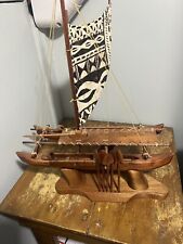 Barco Koa do Havaí - achado raro da Little Hawaiian Craft Shop comprar usado  Enviando para Brazil