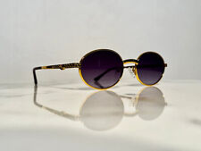 Bonano Portofino Round Gold Eyeglasses Sunglasses Frame Vintage Cartier Hilton for sale  Shipping to South Africa