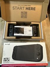 NEW CRKD Nitro Deck Controller For Nintendo Switch-Retro Black for sale  Shipping to South Africa