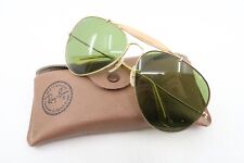Usado, Óculos de sol aviador vintage B&L Ray Ban com estojo EUA 62-14 gravado BL masculino M/G comprar usado  Enviando para Brazil