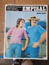 Empisal Knitting Machine Pattern International Knitwear Collection Book AU24, used for sale  Shipping to South Africa