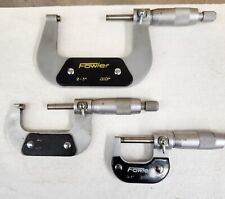 Fowler Micrometer Set (3 piece) for sale  Shipping to South Africa