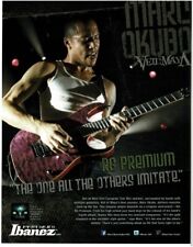 2012 IBANEZ RG Premium Guitarra Elétrica MARC OKUBO Veil Of Maya revista anúncio  comprar usado  Enviando para Brazil