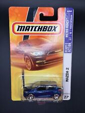 Używany, Matchbox zapieczętowana długa karta Mazda 2 metaliczna niebieska łączna wysyłka na sprzedaż  Wysyłka do Poland