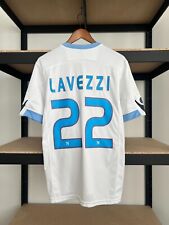 Camiseta deportiva de fútbol americano de Macron SSC Napoli #22 Lavezzi 2010 2011 talla M segunda mano  Embacar hacia Argentina