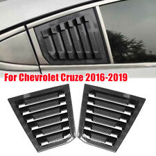 Guarnição de tampa de persiana de fibra de carbono para Chevrolet Cruze 2016-2019 comprar usado  Enviando para Brazil