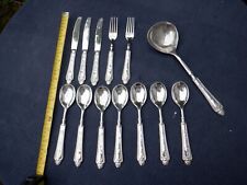 Part Set of 13 Pieces of Vintage Italian Silver Plate Cutlery for sale  Shipping to South Africa