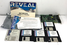 Reveal SC800 WAVEXTREME 32 Sound Card w/ User Guide & Floppy Disks, used for sale  Shipping to South Africa