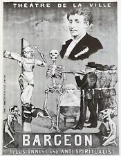 Bargeon illusionist poster d'occasion  Expédié en Belgium