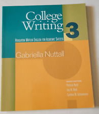 Libro de bolsillo College Writing 3 Houghton Mifflin English for Academic Success 2006 segunda mano  Embacar hacia Argentina