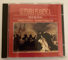 CD Guitarra Flamenca de Paco De Lucía, Andrés Batista, Manolo Sanlúcar (1990) segunda mano  Embacar hacia Argentina