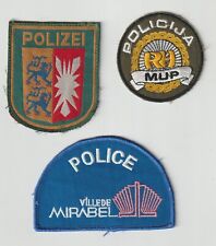 Obsalete police patches for sale  BILSTON