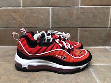 Nike Air Max 98 GS Habanero vermelho/branco/dourado BV4872-601 tamanho 5Y/Wm 6.5 comprar usado  Enviando para Brazil