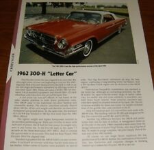 1962 chrysler 300 for sale  Melvindale