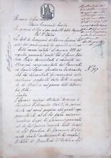 Lotto documenti manoscritti usato  Ragusa