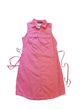Columbia PFG Super Bonehead Sukienka Midi w kropki Różowa Damska Medium na sprzedaż  Wysyłka do Poland