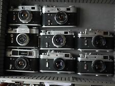 Lote Joblot câmeras telêmetro russas câmeras Fed Zorki Zenit 2, 3, 4 lentes comprar usado  Enviando para Brazil