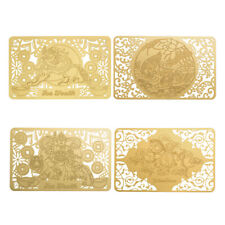 Golden metal card usato  Spedire a Italy