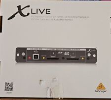Behringer X-Live X32 Expansion Card for 32-Channel Live Recording/Playback on SD for sale  Shipping to South Africa