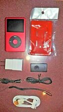 SD IPOD CLASSIC RED ROCKBOX 512GB! LOTE DE BÔNUS BLUETOOTH DE ALUMÍNIO 6ª GERAÇÃO! comprar usado  Enviando para Brazil