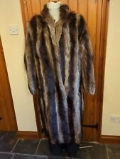 raccoon coat for sale  CAMBORNE