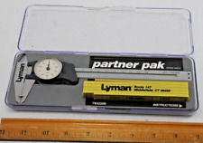 LYMAN DIAL CALIPER in Case 7832206  Made in SWITZERLAND Instructions Folding Rul for sale  Shipping to South Africa