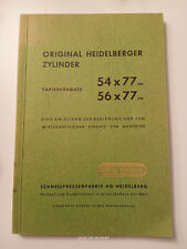 Riginal heidelberger zylinder gebraucht kaufen  Baesweiler