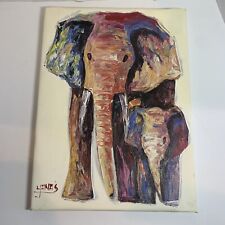 Elephant oil painting for sale  Framingham