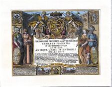 XVII ème - Italia - Excelente Grabado Antiguo Urbis Splendoris Par L Giacomo 1615 segunda mano  Embacar hacia Argentina