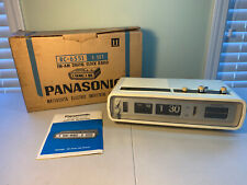 Reloj despertador abatible vintage Panasonic RC-6551 radio AM/FM era espacial con caja de reparación segunda mano  Embacar hacia Argentina