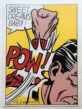 Roy lichtenstein signed for sale  Shipping to Canada