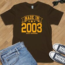 Made 2003 shirt for sale  CHELMSFORD