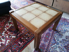 Tisch mit Fliesen, Eiche rustikal massiv, 75 x 75 x 50 cm, 80er Jahre gebraucht kaufen  Karlsbad