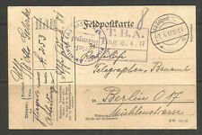 Osburgh germany. 1917. for sale  RYDE
